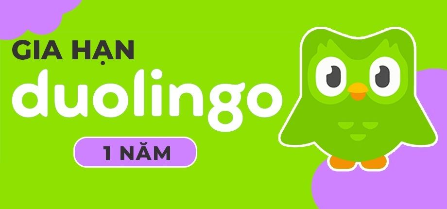 Tài khoản học tiếng anh Duolingo Plus
