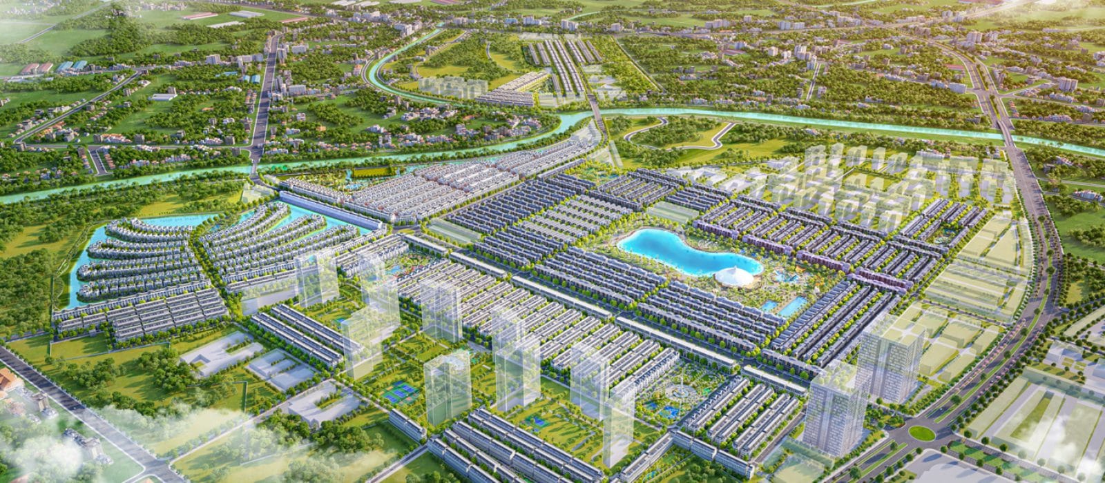 Tổng quan vị trí dự án Vinhomes Ocean Park 3 - The Crown