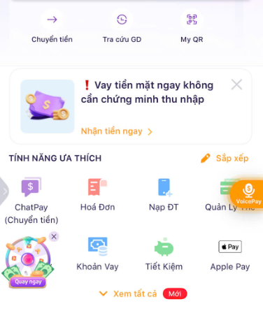 Giao diện TPBank