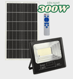 Đèn năng lượng mặt trời 300w chính hãng manluxury