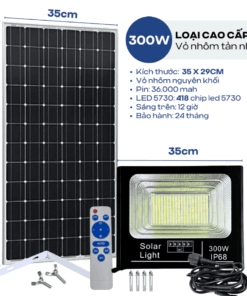 Đèn năng lượng mặt trời 300W