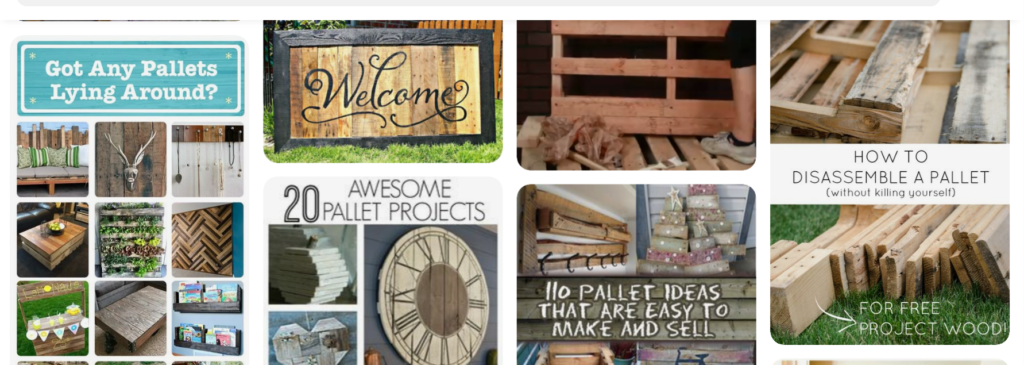 Ý tưởng làm các sản phẩm nội thất với pallet