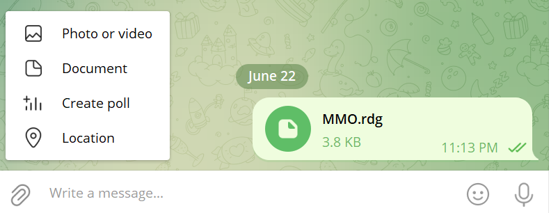 My Cloud Telegram: Lưu mọi thứ với dung lượng miễn phí