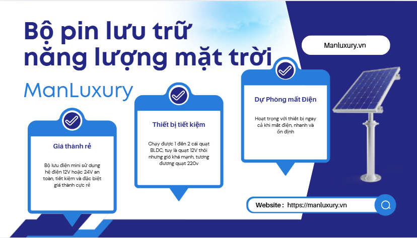 bộ lưu trữ điện năng lượng mặt trời